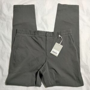 Everlane Uniform The Performance Chino slim Fit Pants Mens Slate Grey Gray 35x34